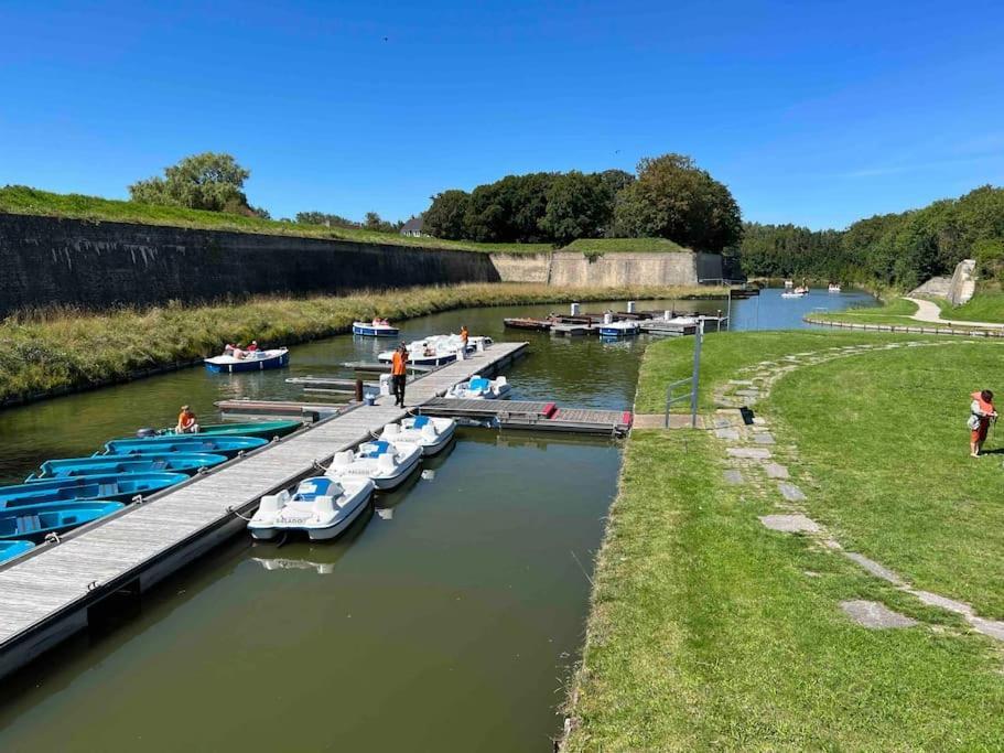 La Maison Du Bastion - Gravelines Centre エクステリア 写真